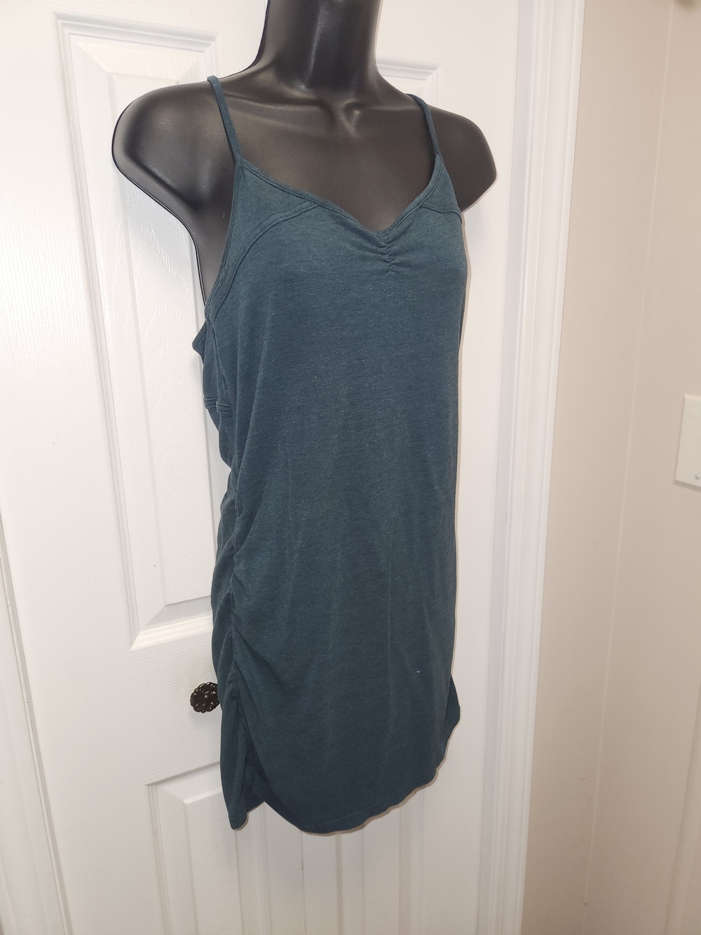 🍉Nomad Teal Spaghetti Strap Dress